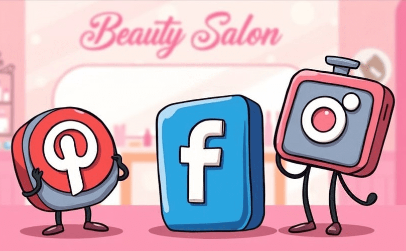 reklama salonu beauty na stronie internetowej
